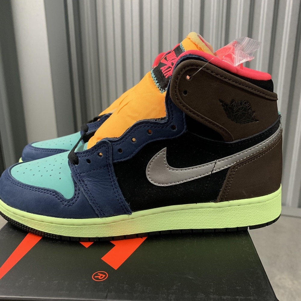 Jordan 1 High AJ1 Biohack GS Grade School Size 6y 575441-201 ~ Deadstock